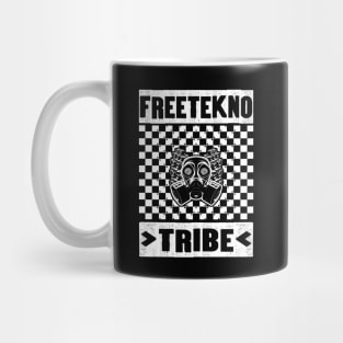 DJ Gasmask Freetekno Tribe Subculture Mug